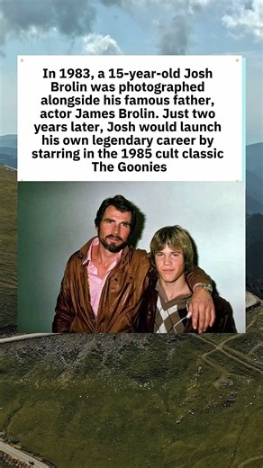 Josh & James Brolin: 1983 🎬 #JoshBrolin #JamesBrolin #1980s