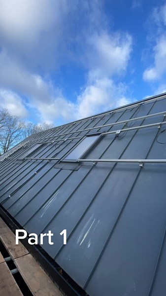 Part 1 of a 24 panel solar edge install completed today. #fyp #solar #solaruk #solaredge #part1