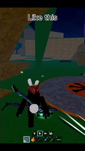 How to use flash step #roblox #bloxfruits #pvp