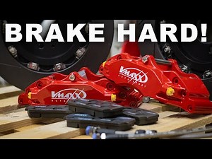 Brake HARD with the V-Maxx Big Brake Kit!