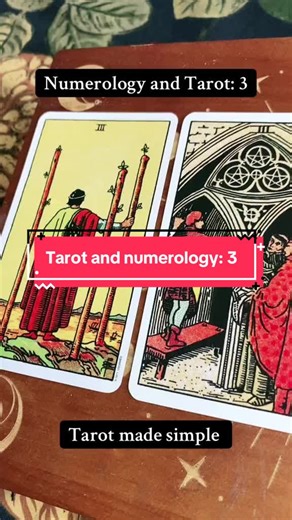 ⚡️Tarot made simple⚡️ Numerology is a way of helping decipher the Meaning of your tarot cards. Pair this with the visual imagery and you will see the story unfold. #tarotreader #tarot #witchtok #tarotmadeeasy #divination