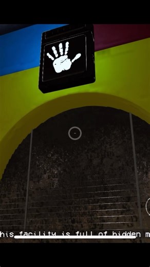 Poppy Playtime Chapter 1 – Staff Only Door Locked 🔐 Color Puzzle Solution! 😱 #shorts