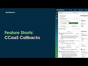Feature Shorts: CCaaS Callbacks