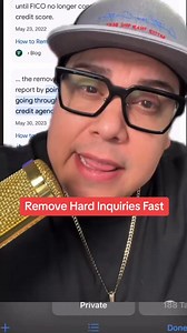 65K views · 1.2K reactions |  REMOVE HARD INQUIRIES IN 24 HOURS?! ...