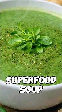Award-Winning Watercress Soup 🏆 | 5 Ingredients #superfood #watercress #vegetarianrecipe