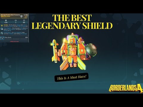 Borderlands 4: The BEST Legendary Shield You NEED to Farm – Firewerks Guide