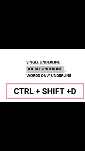 How to Use Underline Options in MS Word