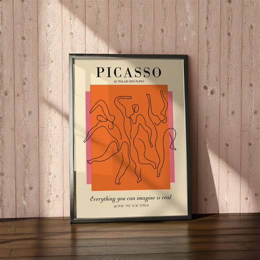 Picasso the Dance Poster - Etsy