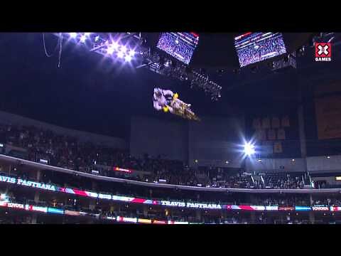 X Games 17: Travis Pastrana crashes on 720 attempt