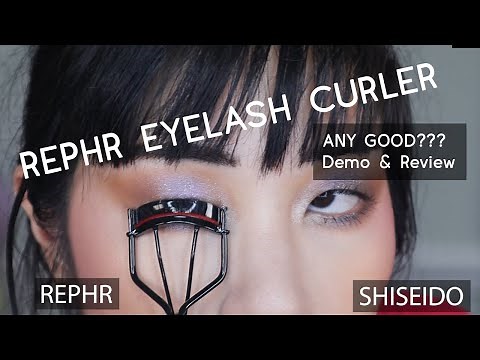 Rephr Lash Curler Demo & Review on Asian Eyes/Monolids :)