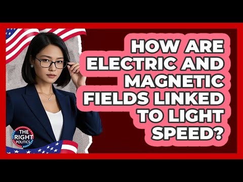 How Are Electric And Magnetic Fields Linked To Light Speed?