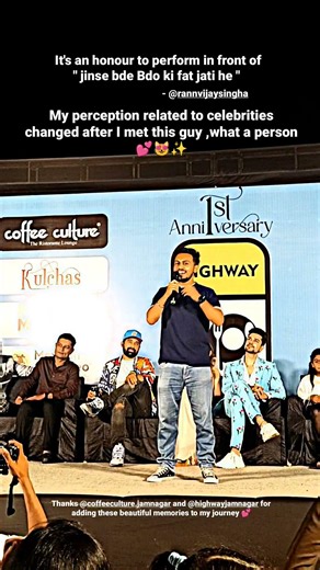 first time doing stand up comedy in front of ranvijay sinha sir and uploading the video first time