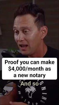 PROOF You Can Make $4,000 a Month as a New Notary Signing Agent | No Experience