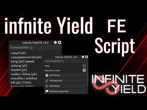 Roblox Infinite Yield FE Script | Best Admin Script All commands Android & PC