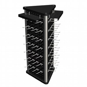 [Hot Item] Custom Free Standing Bracelet Pegboard Display Rack
