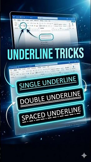 MS Word Underline Tricks Most Users Don't Know