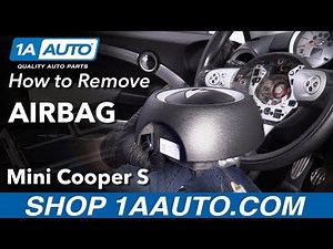 Mini driver airbag removal and replacement - Mini (R57, R55, R56)
