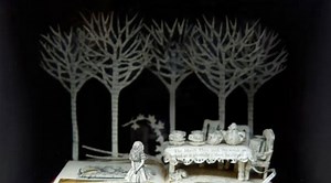 Amazing sculptures with book pages