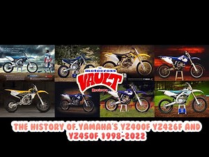 Yamaha YZ400F / YZ426F / YZ450F History 1998–2022 | Four-Stroke Motocross Revolution
