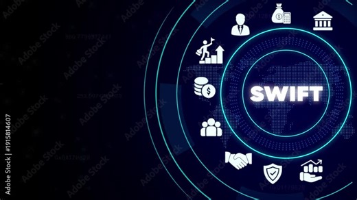 S W I F T Global Financial Network International Money Transfer Banking SWIFT finance