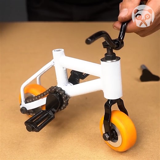 3.9M views · 21K reactions | How to make smallest bike in the world | Crafty Panda | Facebook