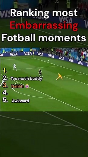 Ranking the Most Embarrassing Football Moments ⚽🫣