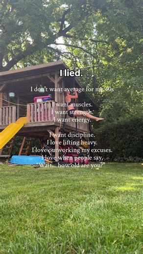 As I get closer to my 40s, I’ve realized something 👇