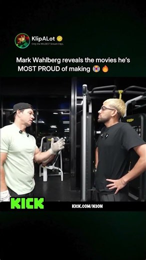 Mark Wahlberg reveals the movies he’s MOST PROUD of making 😭🔥 #markwahlberg #n3on