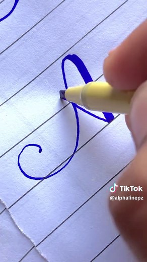Mastering Calligraphy: The Letter A