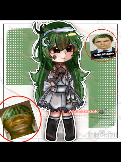 Watermelon Speed Paint: A Fresh Profile Picture