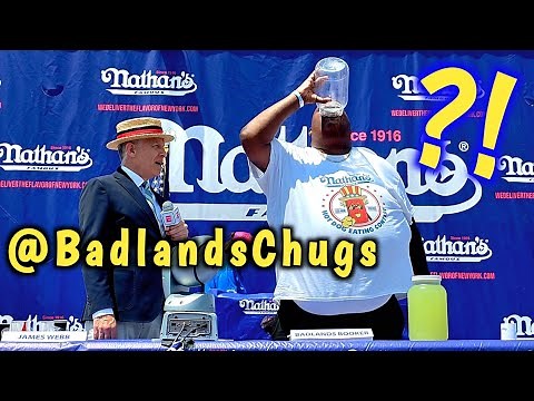 World Record Attempt! Eric "Badlands" Booker Chugs 2 Gallons of Lemonade!