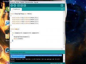 Display 7 segmentos con Arduino