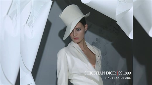 DIOR HAUTE COUTURE Spring Summer 1999 Paris 4K - Canale Moda