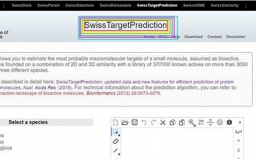 4.1 SwissTargetPrediction获取主要成分基因（TCMSP数据）