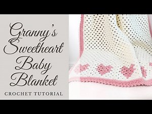 Learn The Secret Behind This Beautiful Crochet Heart Blanket Pattern!