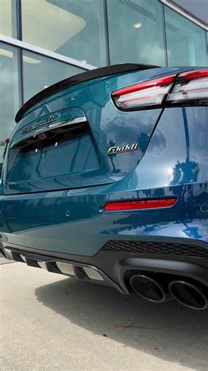 Vicious sounds from a V8 Maserati Ghibli exhaust 💥🔱 #Maserati #ghibli #v8engine #carsound #exhaustsound | Rons Rides