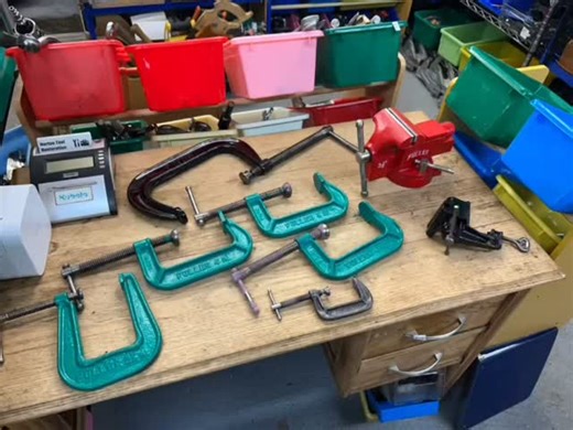 Group number 2 for January 8th 2026, includes hammers pipe wrenches, a K-D valve spring compressor and a fencing tool. Please like and share | Wes Hall