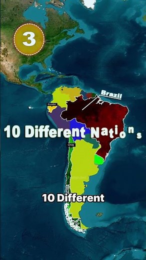 Countries With the Highest Number of Borders🌍🤯