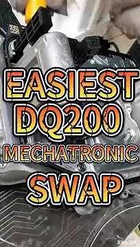 The Easiest Way to Replace VW DQ200 Dry DSG Mechatronic Unit #mechanics #carfix #transmission #dct