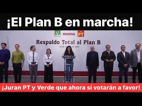 🔴 Now the Green Party and the PT are going to support Plan B... the reform is on!