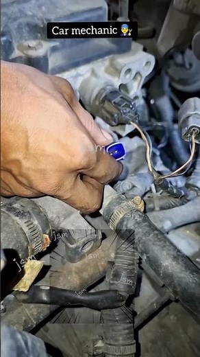 Coolant temprechar sensor replace | #replace #wiring #shorts #mechanic