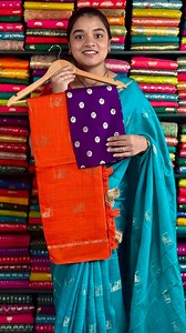 218K views · 1.1K reactions | Jute Tussar Zari Butti Rama Blue And...