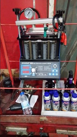 injector cleaning tool ll clean fuel injector ll injector clean #automobile #tips#trick #mechanic