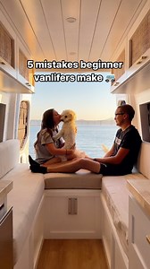 5 mistakes beginner vanlifers make 🚐 save this reel if you’re thinking about life on the road 🏕️ 1️⃣ traveling too quickly: we were definitely guilty of this when first starting out in our van because you just want to see EVERYTHING. but the truth is, those things will still be there and you will have a much more enjoyable experience if you slow down and enjoy the places you visit for more than a couple of days. this isn’t always possible or necessary but we would recommend anywhere from 3 day