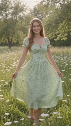 The Dreamiest Summer Milkmaid Dress (AND IT HAS POCKETS! 🌿✨)