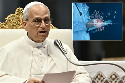 Pope Leo delivers grim warning about AI's threat to 'human dignity'