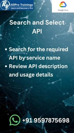 Enable API and Services in GCP