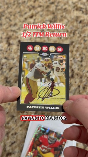 Patrick Willis TTM Return