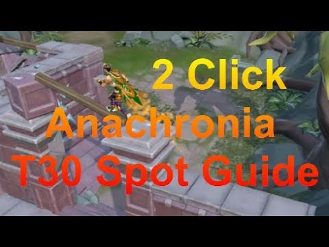 AFK The Anachronia Agility Level 30 Spot With 2 Clicks! + 20,250 XP/HR