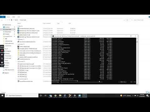 Install Mambaforge, Spyder, and pylibs on Windows